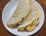 Foto langkah ke 5 dari resep Cheesy Tortilla Breakfast.