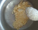 A picture of step 1 of Khaman Kadhi.