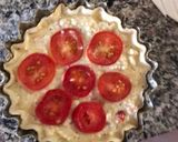 Foto del paso 5 de la receta: Tarta de ricota - jamón cocido - queso individual 🥧
