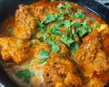 A picture of step 5 of Chicken Pakeeza.