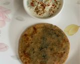 A picture of step 3 of Methi Stuffed Wheat Bran Flour Paratha.