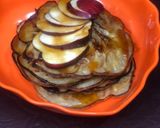 A picture of step 10 of Apple cinnamon pancake🍎🥞.