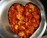 A picture of step 6 of Strawberry Flavoured Cornflakes Heart.
