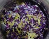 Purple Cabbage Handvo recipe step 1 photo