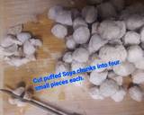 Soya chunks Bhaji recipe step 1 photo
