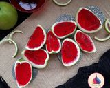 A picture of step 5 of Watermelon Jelly.