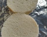 A picture of step 1 of Bread_cheesy_veg_window_sindwich.