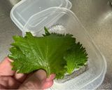A picture of step 4 of Japanese Shiso Onigiri (Rice Ball)🍙.