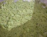 A picture of step 2 of Matar burfi.