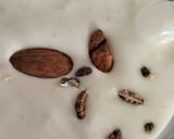 लीची आल्मंड आइसक्रीम रेसिपी चरण 4 फोटो