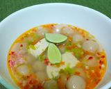Foto langkah ke 9 dari resep Cilok kuah sambal goang🌶.