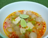 Foto langkah ke 9 dari resep Cilok kuah sambal goang🌶.