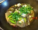 Pickled green and tofu bass soup recipe step 5 photo