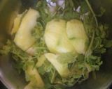 A picture of step 2 of Raw mango chutney.