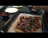 Foto del paso 3 de la receta: 🍕Pizza de jamón y setas 🍕