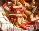 A picture of step 2 of Gajar muli achar.
