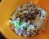 Raw mango, onion bhaji recipe step 2 photo