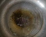 A picture of step 1 of Vegetable Dalia.