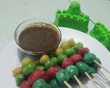 Foto langkah ke 5 dari resep Cilok rainbow.