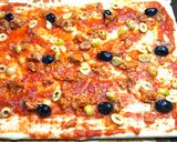 Une image de l'étape 5 de Pizza carré.