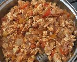Foto del paso 6 de la receta: Empanadas de pollo con salsa! ("Jugosa")