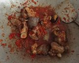 Foto langkah ke 4 dari resep Terong ati ampela balado.