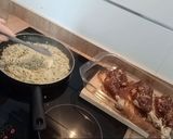 Foto del paso 4 de la receta: Pollo con mole y arroz mexicano