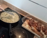 Foto del paso 4 de la receta: Pollo con mole y arroz mexicano