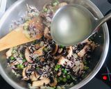 รูปขั้นตอนการทำที่ 3 ของ Risotto ข้าวไรช์เบอร์รี่ กับข้าวหอมมะลิ