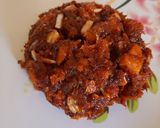 A picture of step 3 of Kaddu ka halwa.
