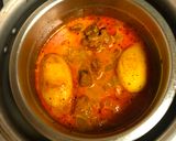 A picture of step 4 of Brown Rice Mutton Biryani.