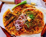 Foto langkah ke 18 dari resep Garlic Butter Naan.