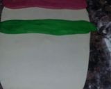 A picture of step 2 of Khoya khaja.