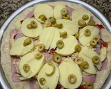 Foto del paso 4 de la receta: Pizza rellena fácil