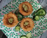 A picture of step 5 of Potato Bird Nest.