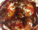A picture of step 3 of Dahi bhalye.