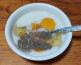 Foto del paso 3 de la receta: Tortilla de huevo con chícharos