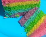 Foto langkah ke 8 dari resep Rainbow cake.