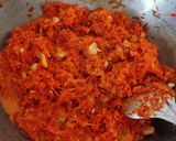 A picture of step 4 of Gajar halwa.