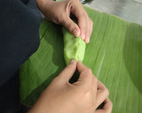 Foto langkah ke 5 dari resep Pisang ijo khas Makassar.