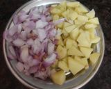 आलू प्याज की सब्जी (Aloo Pyaz ki sabzi recipe in hindi) रेसिपी चरण 1 फोटो