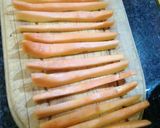 A picture of step 2 of Papaya magic.