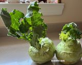 A picture of step 1 of Soy-Pickled Kohlrabi.