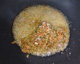 Gambar langkah 2 resipi Sambal petai bilis tempoyak.