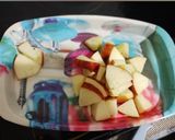A picture of step 1 of Vanilla Apple Cup.