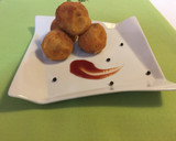 Foto del paso 6 de la receta: Bolitas de papa, queso y chorizo