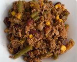 Mexikói Zöldséges Pulykaragu 🫘🇲🇽 recept fázis 4 fotója