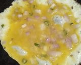 A picture of step 3 of Bread omlette.