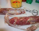 Foto del paso 1 de la receta: Solomillos de cerdo marinados al horno