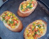 A picture of step 5 of Grilled vegetable bread.
